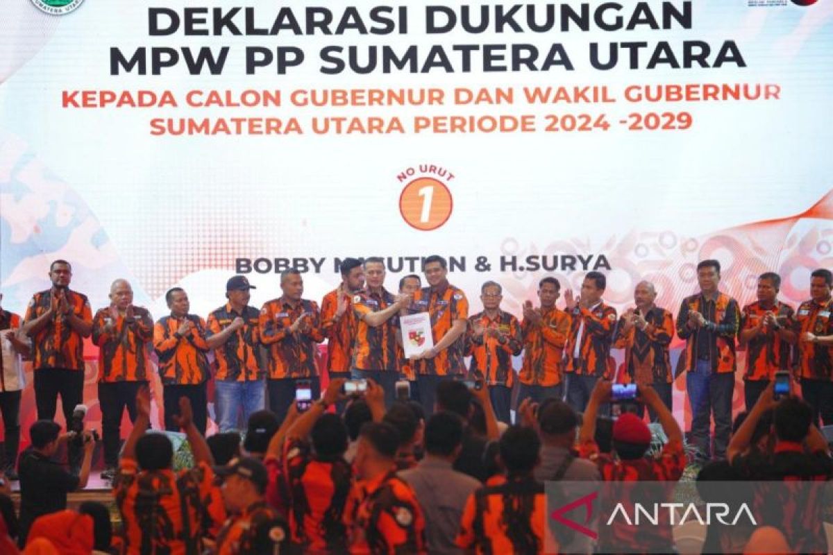 Pemuda Pancasila Sumatera Utara solid menangkan Bobby-Surya