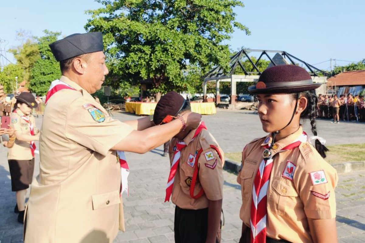 Jambore Pramuka Kwarcab Denpasar 2024 dipusatkan di Sanur