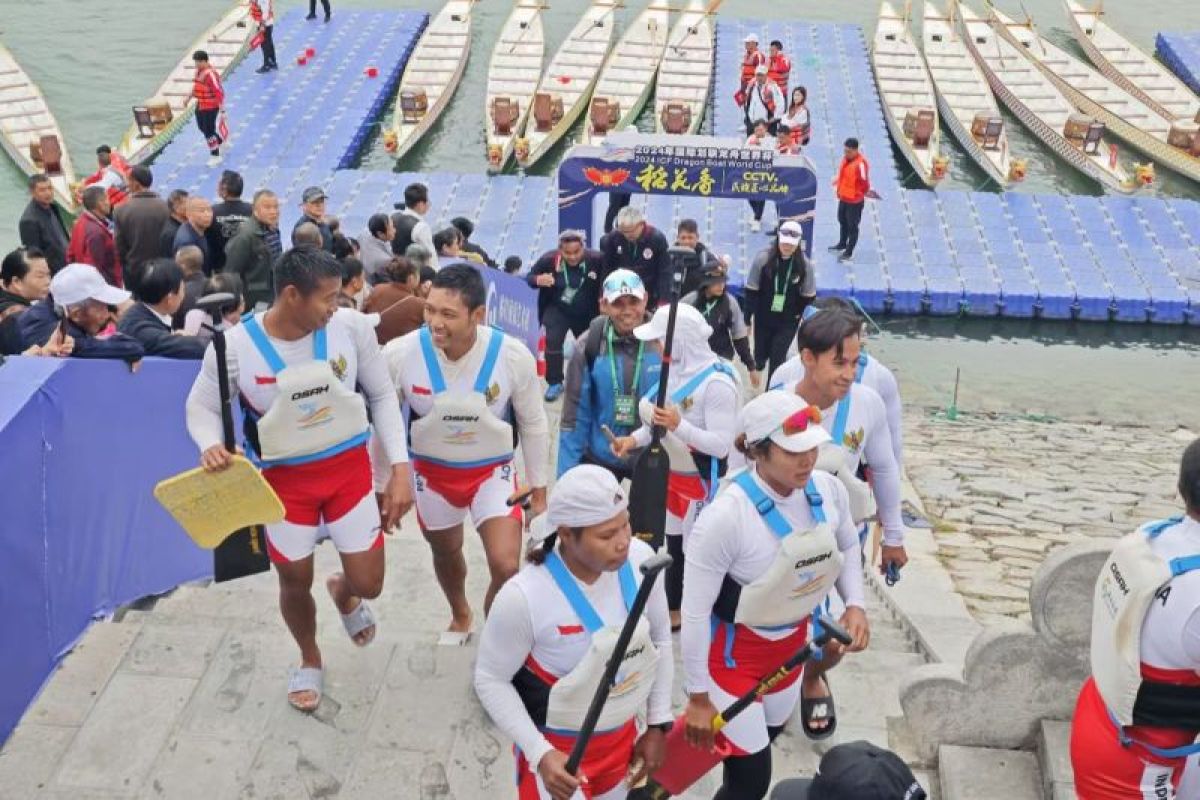 Tim dayung Dragon Boat Indonesia lolos ke kejuaraan dunia ICF