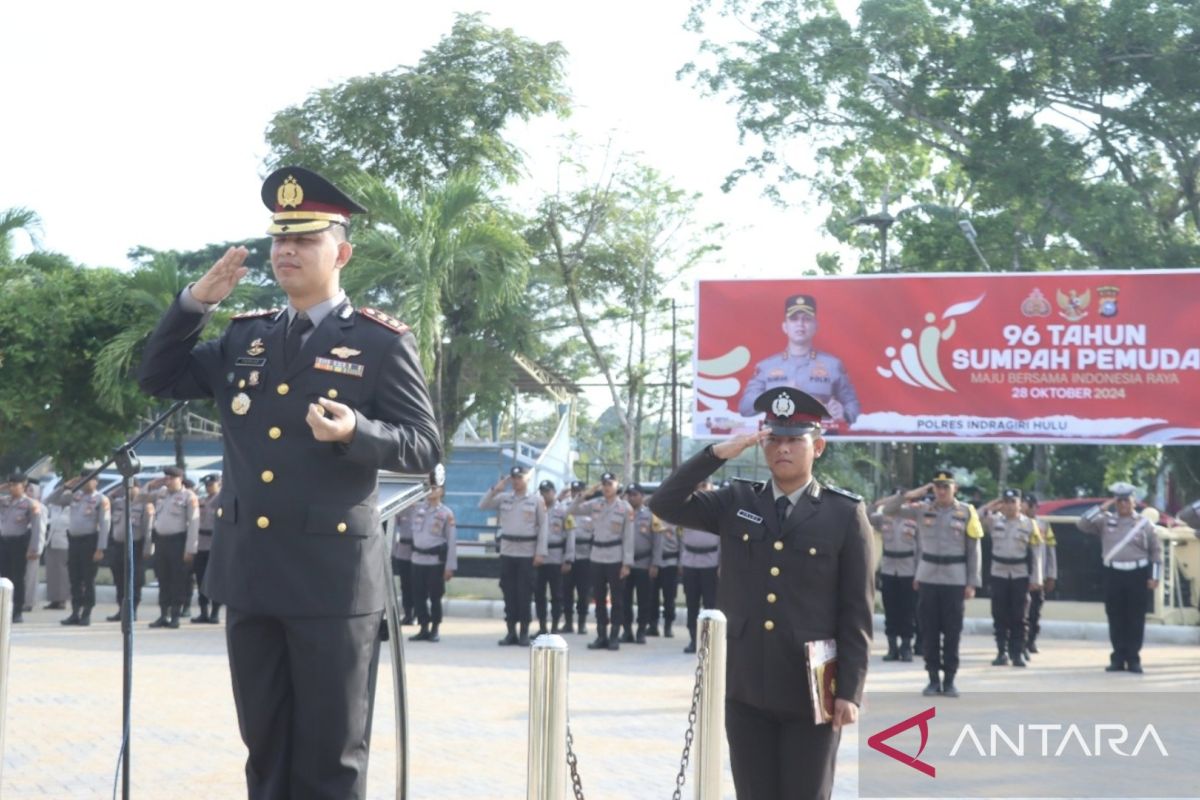 Kapolres Inhu : Pemuda harus jadi garda terdepan melawan hoaks