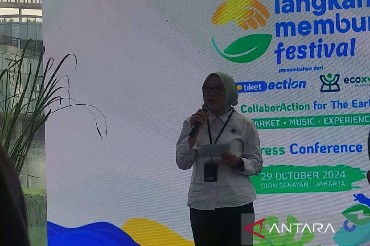 KLH target Langkah Membumi Festival ciptakan generasi sadar sampah