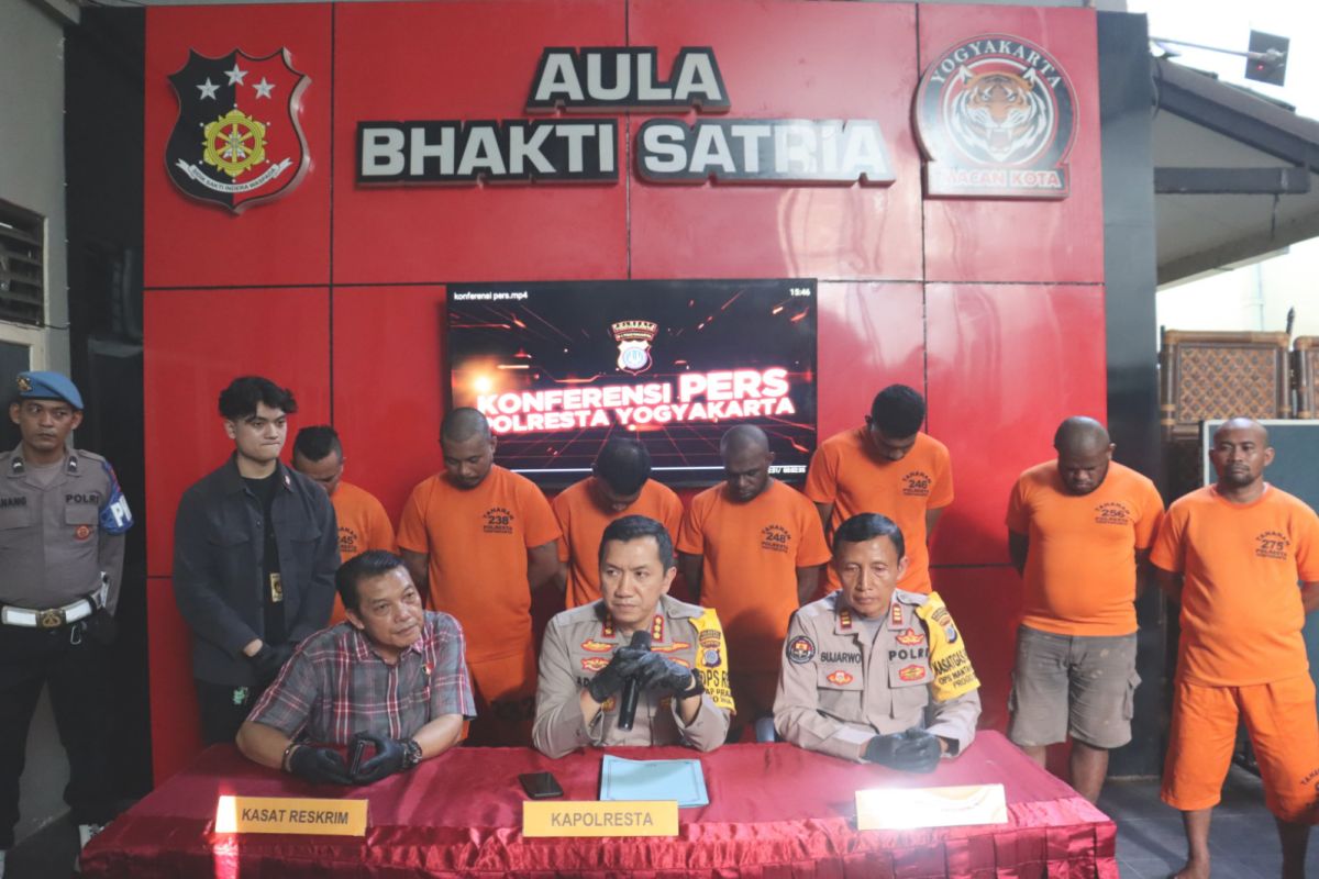 Polisi ringkus tujuh pelaku penusukan dua santri di Yogyakarta