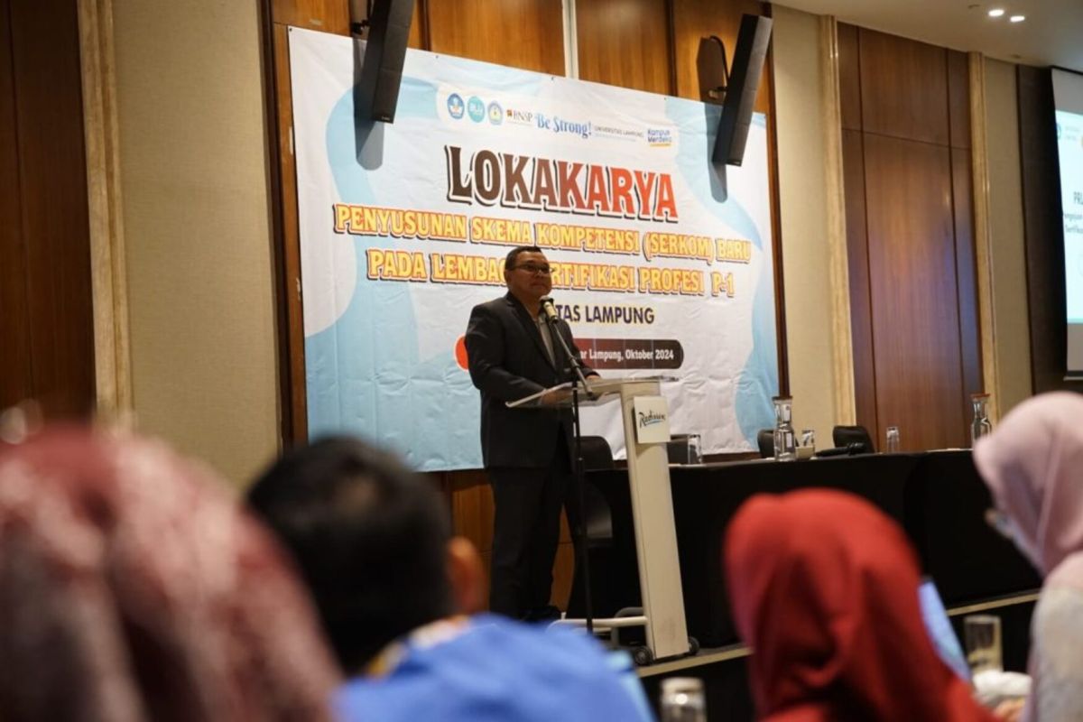 LP3M adakan lokakarya penyusunan 94 serkom baru LSP P1 Unila