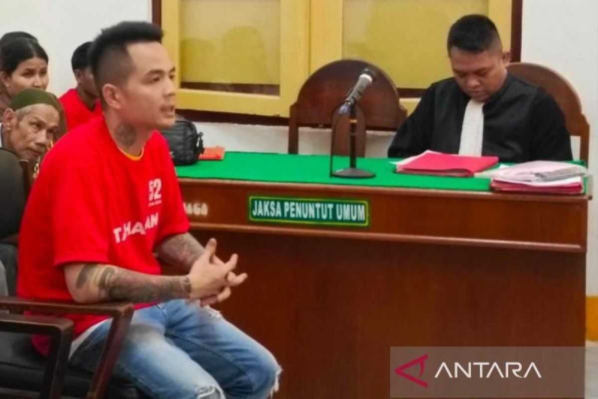 Pria bertato kurir 23,8 kg sabu-sabu terancam hukuman mati