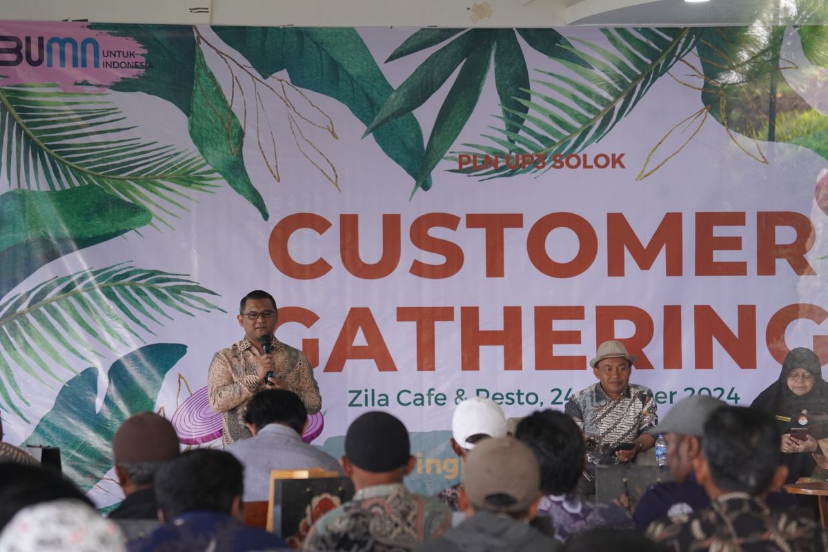 Semangat Sumpah Pemuda, PLN UP3 Solok Gelar Customer Gathering