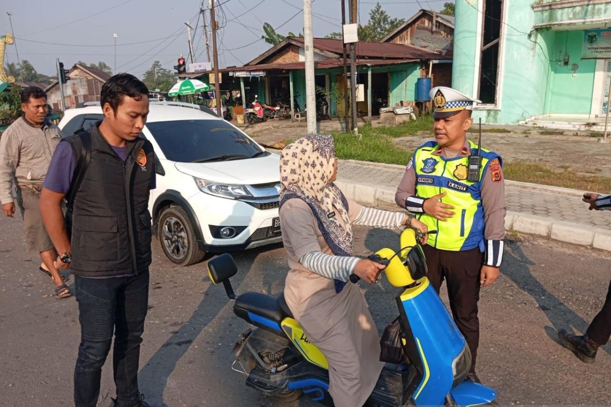 Polres Batanghari imbau warga tak gunakan sepeda listrik di jalan raya