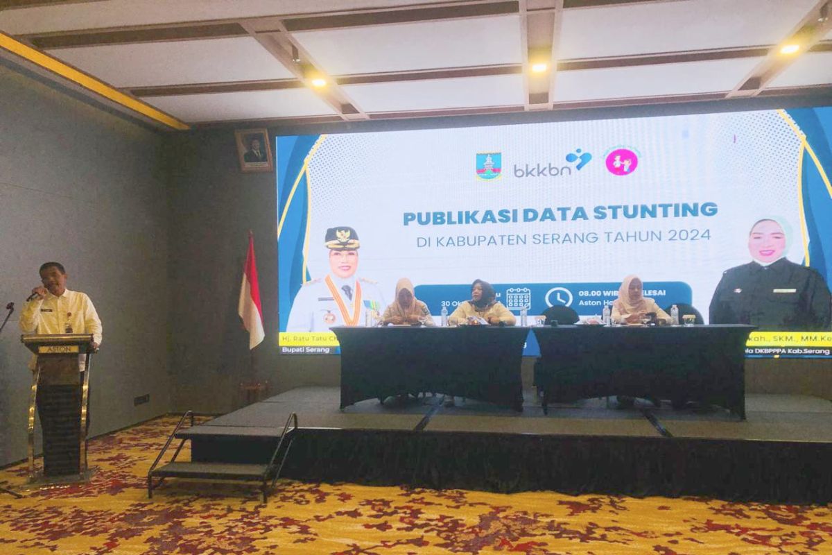 Prevalensi stunting di Kabupaten Serang alami penurunan tajam