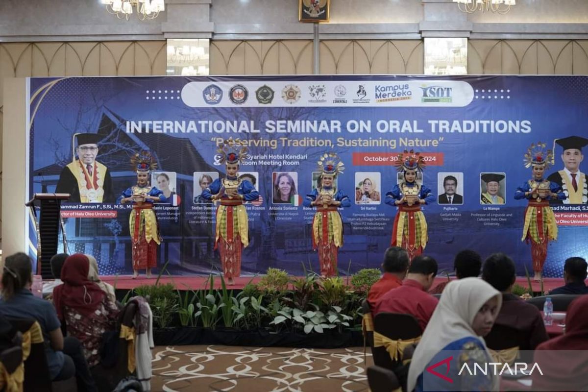 UHO gelar seminar Internasional tradisi lisan