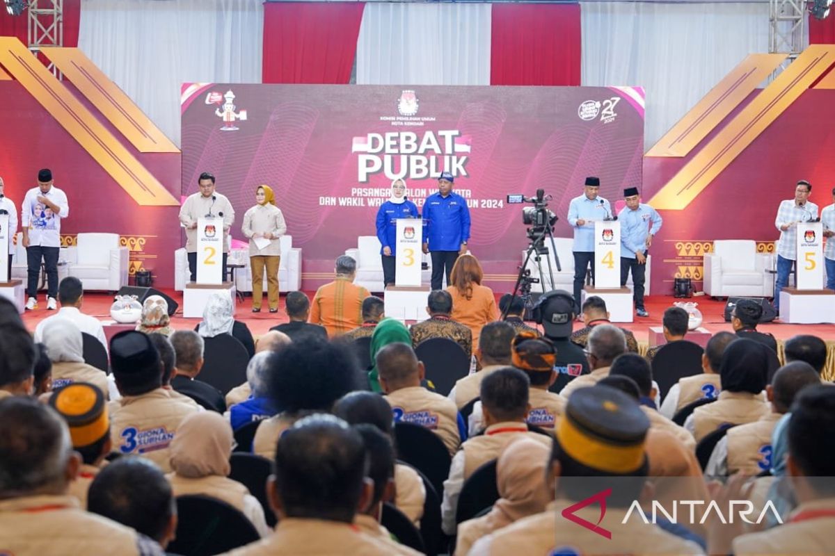 KPU Kota Kendari gelar debat perdana paslon Pilkada 2024