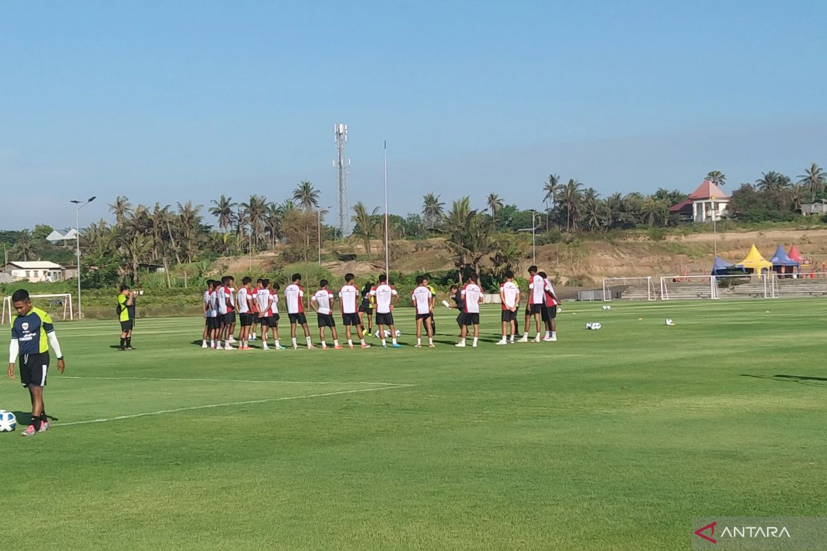 Timnas U-20 fokus latihan taktik hingga mental di Bali