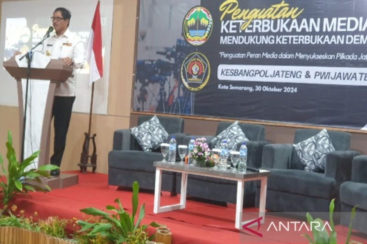 Pj. Gubernur Jateng perintahkan segera perbaiki Gedung Pers