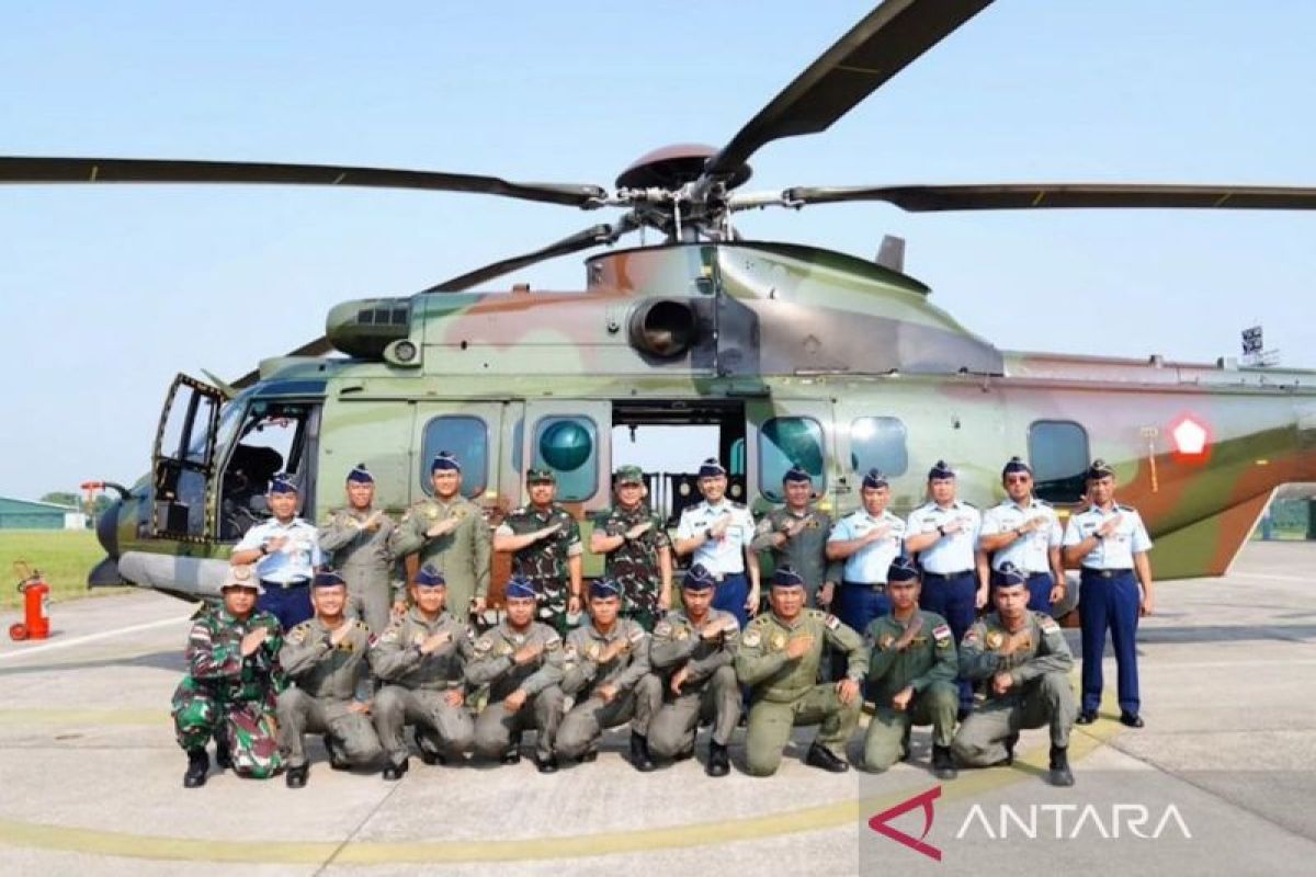 TNI AU kirim helikopter Caracal untuk evakuasi korban bencana Filipina