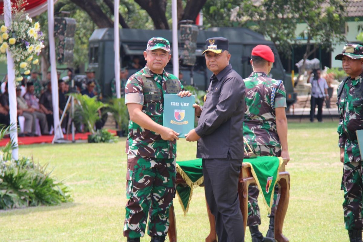 Pemkab Kediri apresiasi capaian pembangunan desa dalam TMMD