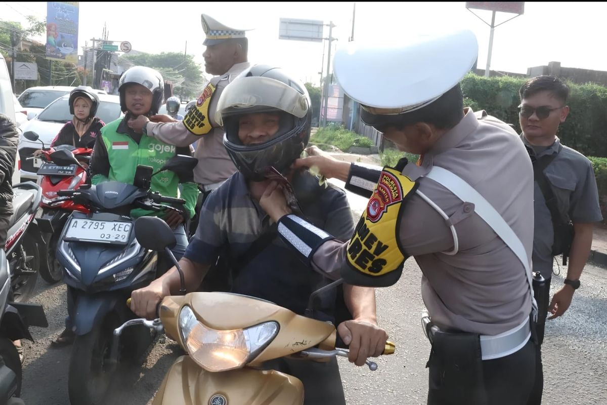 Polisi Tangerang jaring 1.167 kendaraan selama Operasi Zebra Maung