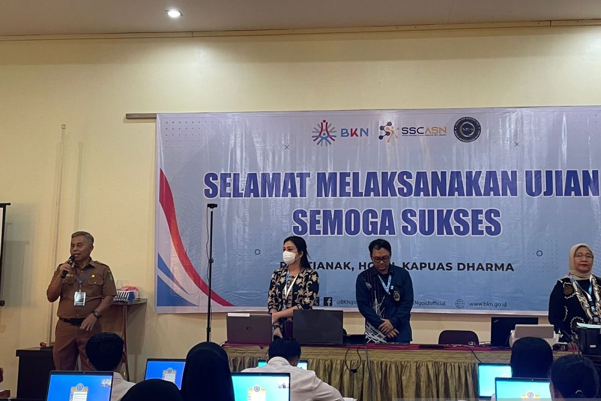 537 CPNS Kota Singkawang ikuti tes SKD di Pontianak