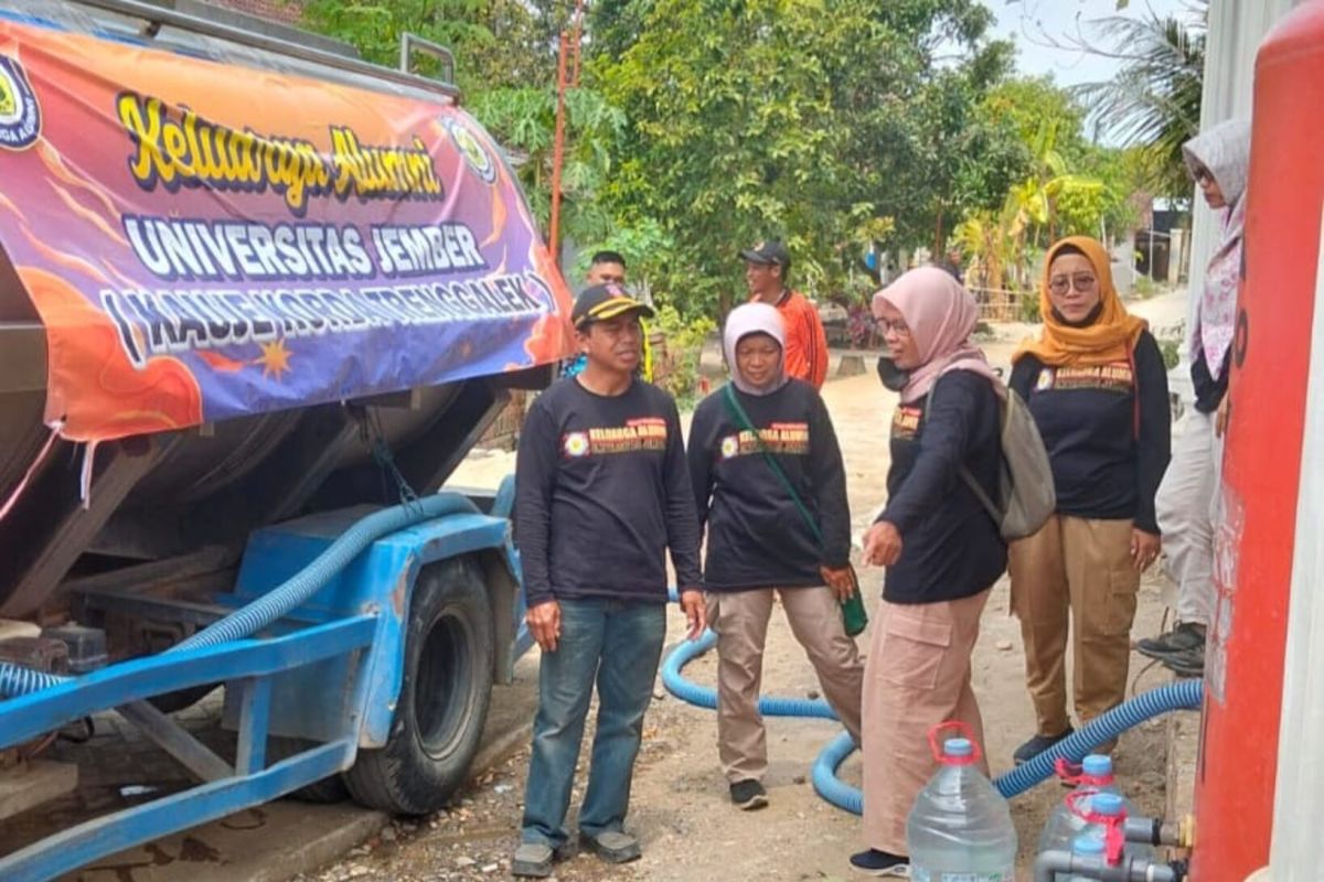 KAUJE siapkan air bersih untuk warga terdampak kekeringan Trenggalek