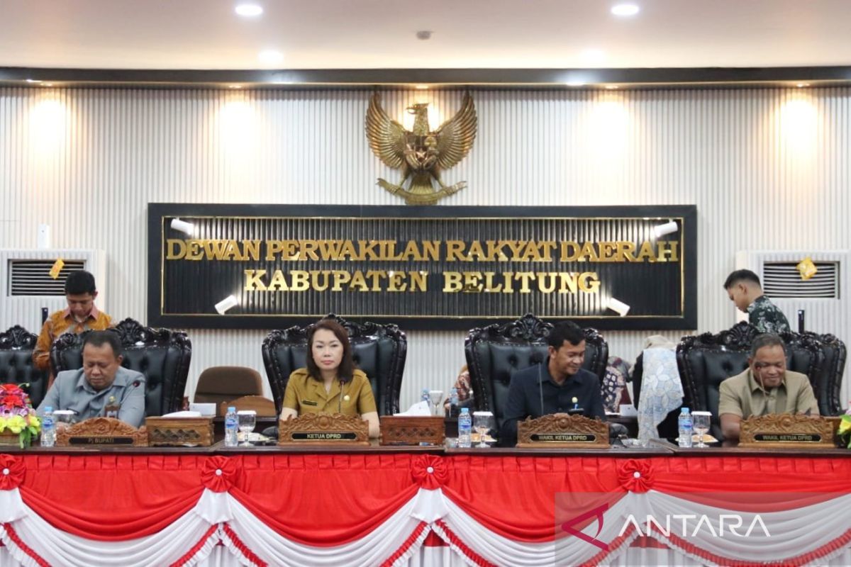 Ketua DPRD Belitung minta kepala OPD hadir saat paripurna