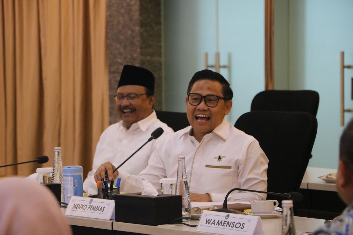 Menko Muhaimin dan  Mensos sepakati satu data tunggal kemiskinan