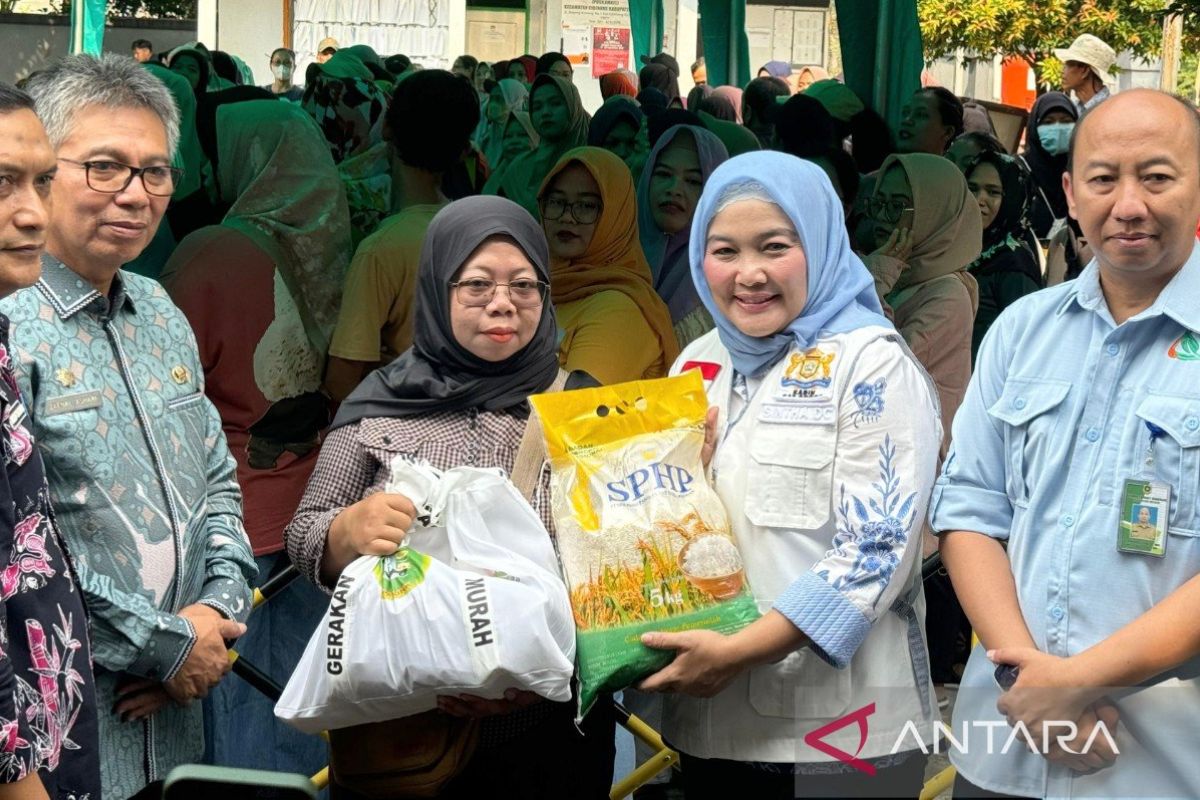 Kadin gelar Gerakan Pangan Murah di Kabupaten Bogor pada Kamis