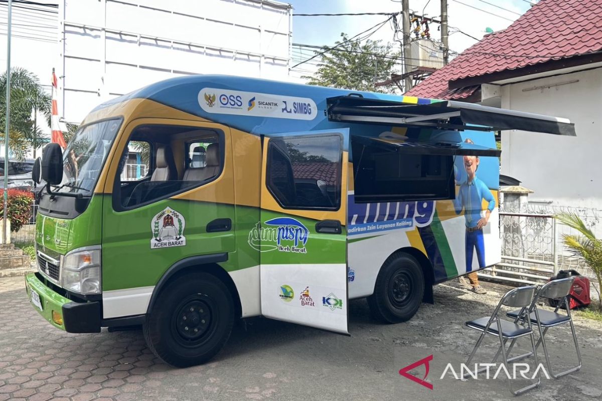 Pemkab Aceh Barat luncurkan layanan perizinan keliling