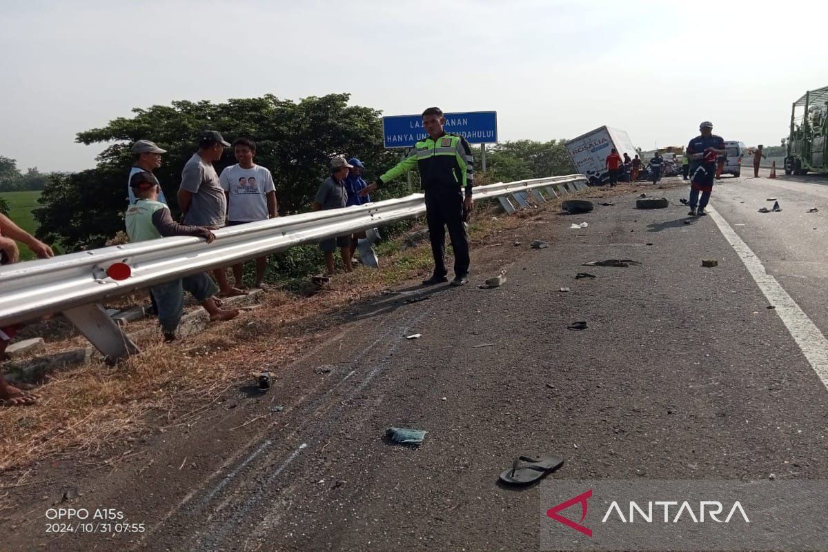 Polres Pemalang-Jateng periksa sopir truk boks terkait kasus kecelakaan di tol