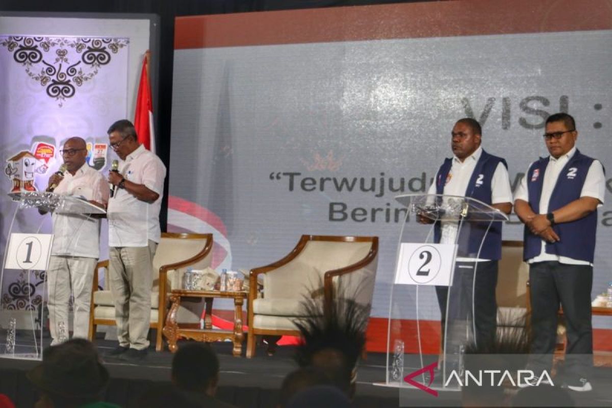 Kandidat Bupati-Wakil Bupati Manokwari paparkan program nasionalisme OAP