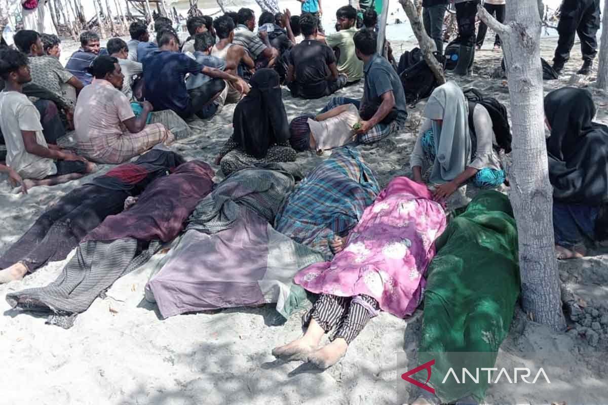 Enam imigran Rohingya meninggal dunia di Aceh Timur