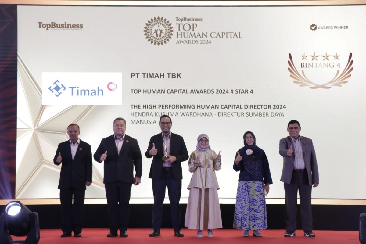 PT Timah raih Top Human Capital Awards 2024