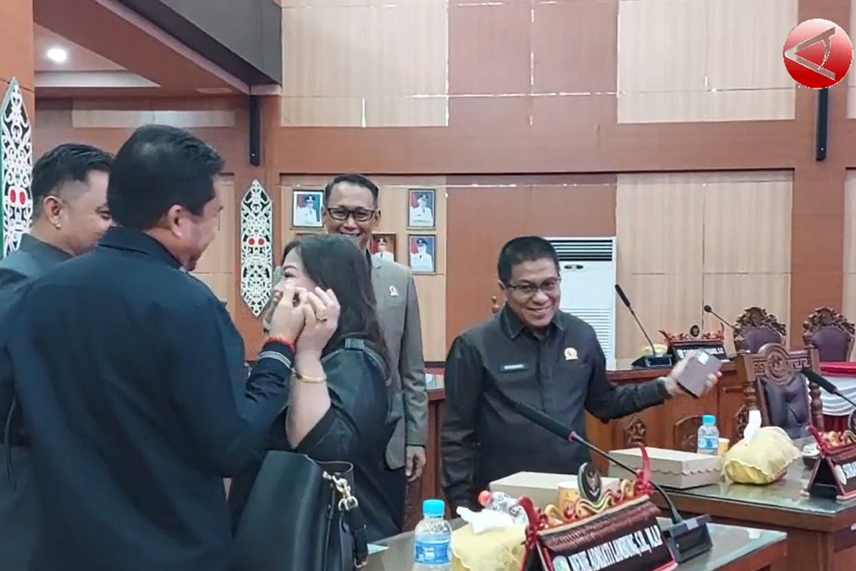 Subandi ditetapkan sebagai Ketua DPRD Kota Palangka Raya