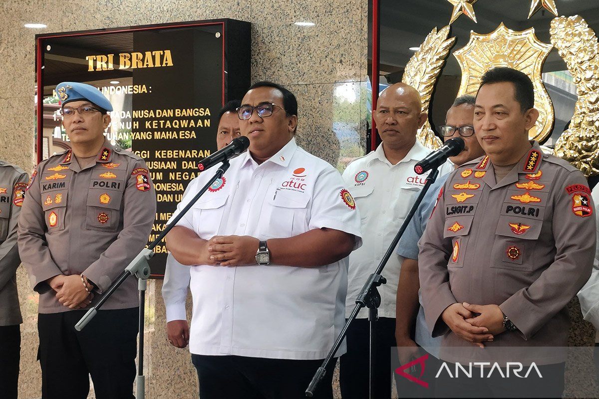 Polri diapresiasi jadi jembatan penyampaian suara bagi buruh