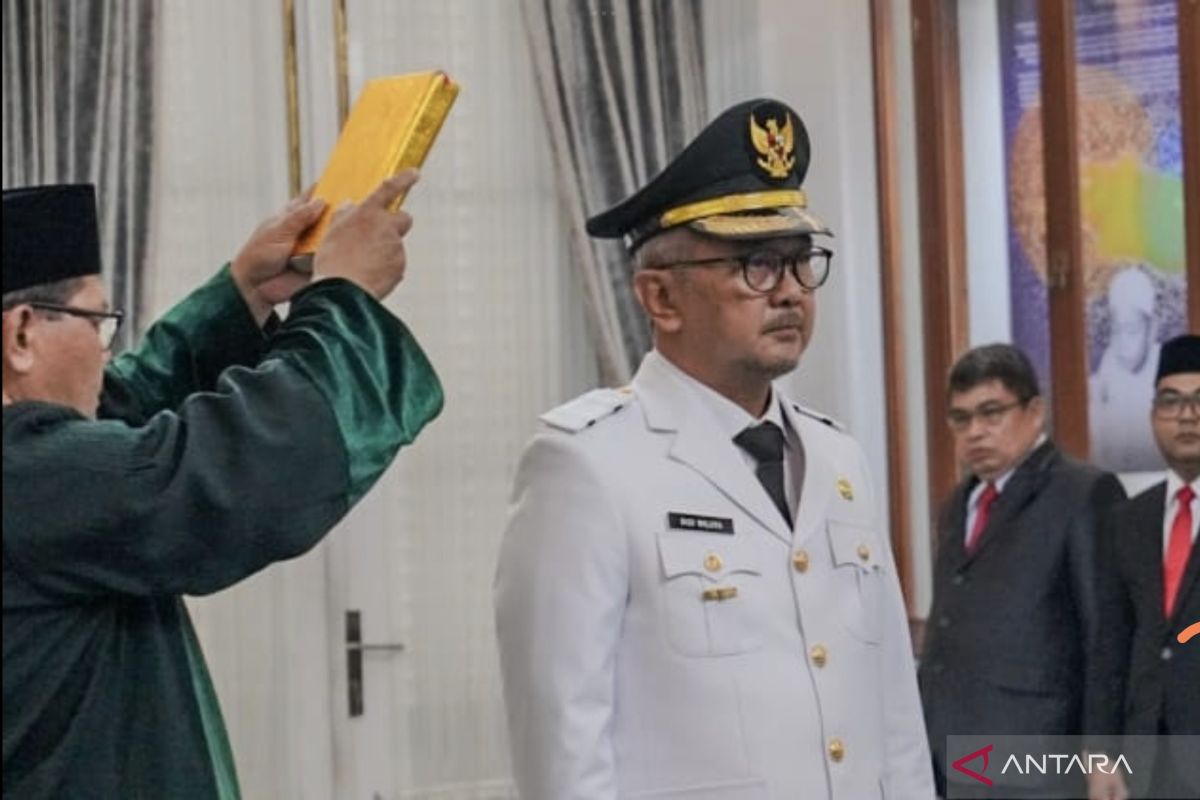 Direktur PLPM KPK Budi Waluya dilantik jadi Pj Bupati Ciamis