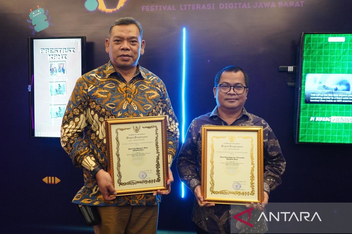 Pemkab Bogor borong sejumlah penghargaan Humas Jabar Award 2024