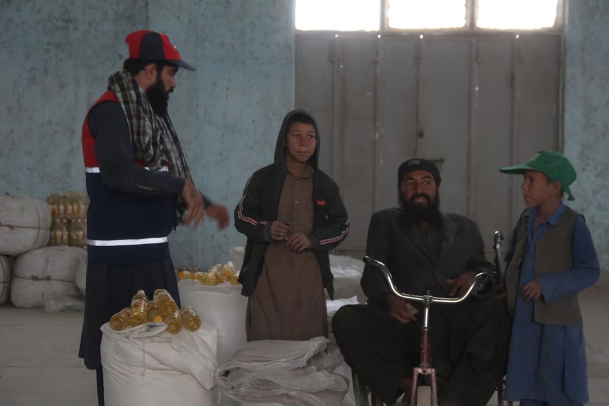 Otoritas Afghanistan distribusikan bantuan dari China kepada warga