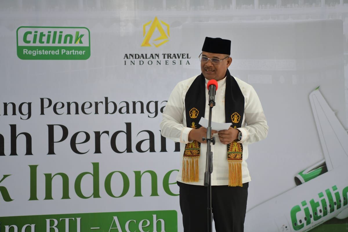 Pj Gubernur apresiasi Citilink layani penerbangan umrah dari Bandara SIM