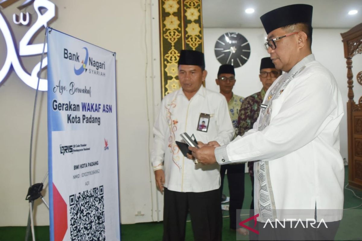 Jadi Kota Wakaf, Pemkot Padang luncurkan Gerakan Wakaf Uang bagi ASN