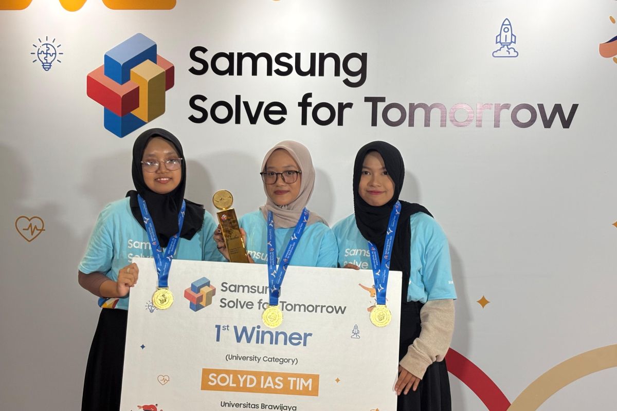 Kompetisi Samsung SFT 2024, Tim Solyd Ias UB sebagai juara pertama