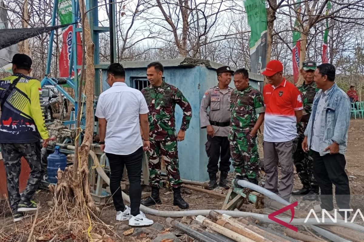 Kodim Situbondo bangun sumur bor penuhi kebutuhan air bersih warga