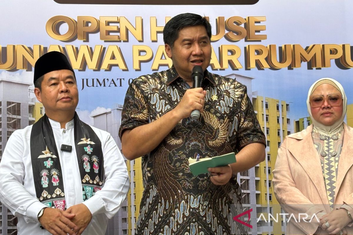 Menteri PKP: Penyediaan hunian butuh gotong royong berbagai pihak