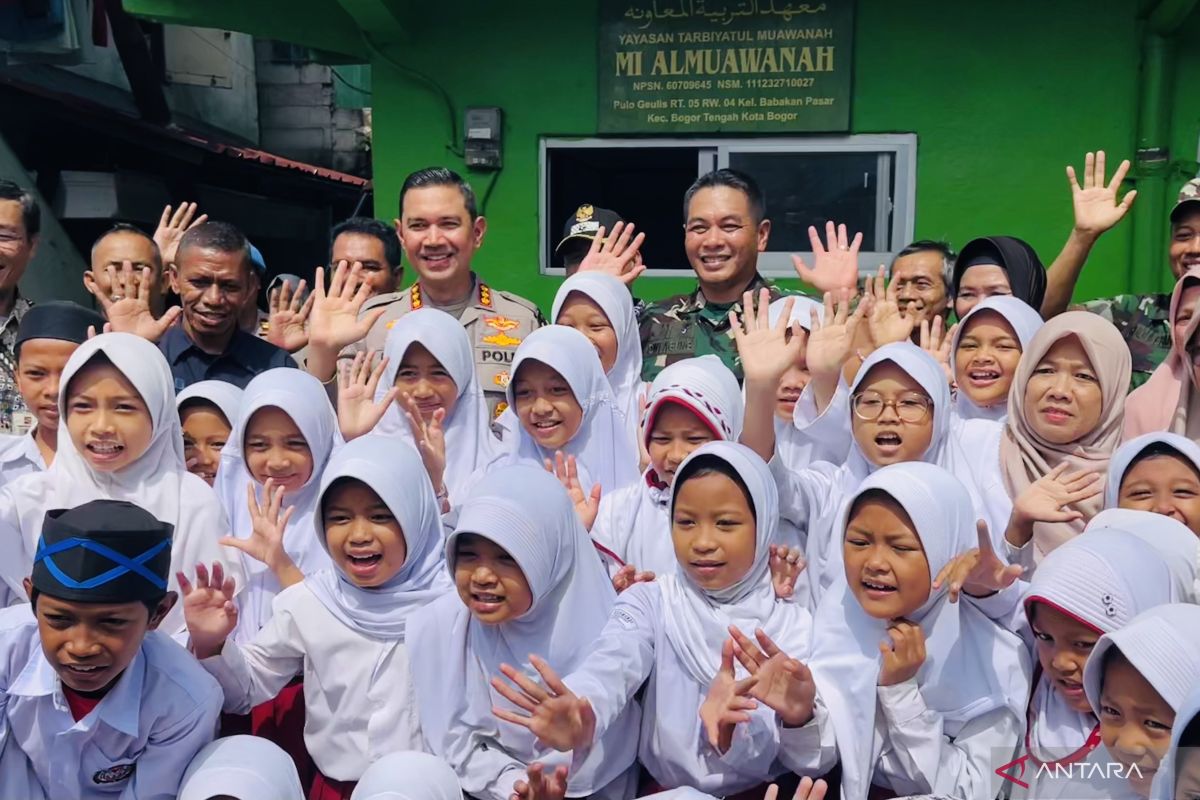 TNI bersama Polri Kota Bogor jadwalkan pemberian makanan bergizi tiap pekan