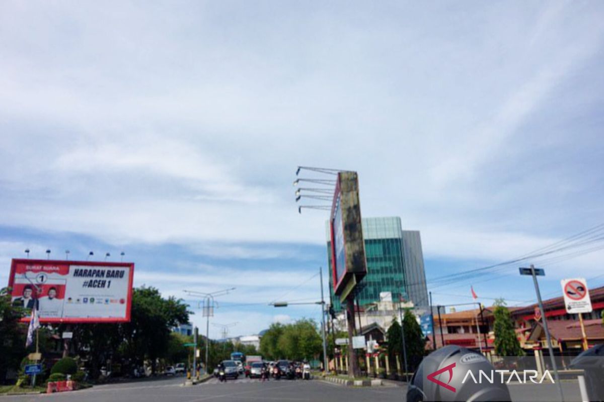 Cuaca Banda Aceh pada Jum'at Berawan