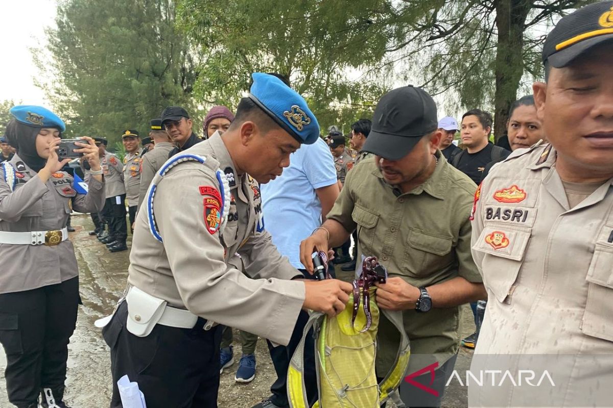 Polres Kolaka tekankan personel tak bawa senpi amankan debat Cagub