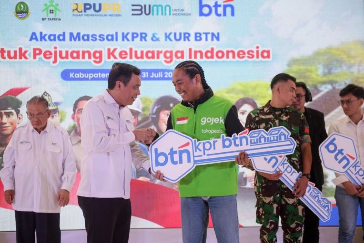 Bisa cicil harian, Gojek-BTN permudah driver wujudkan rumah pertama