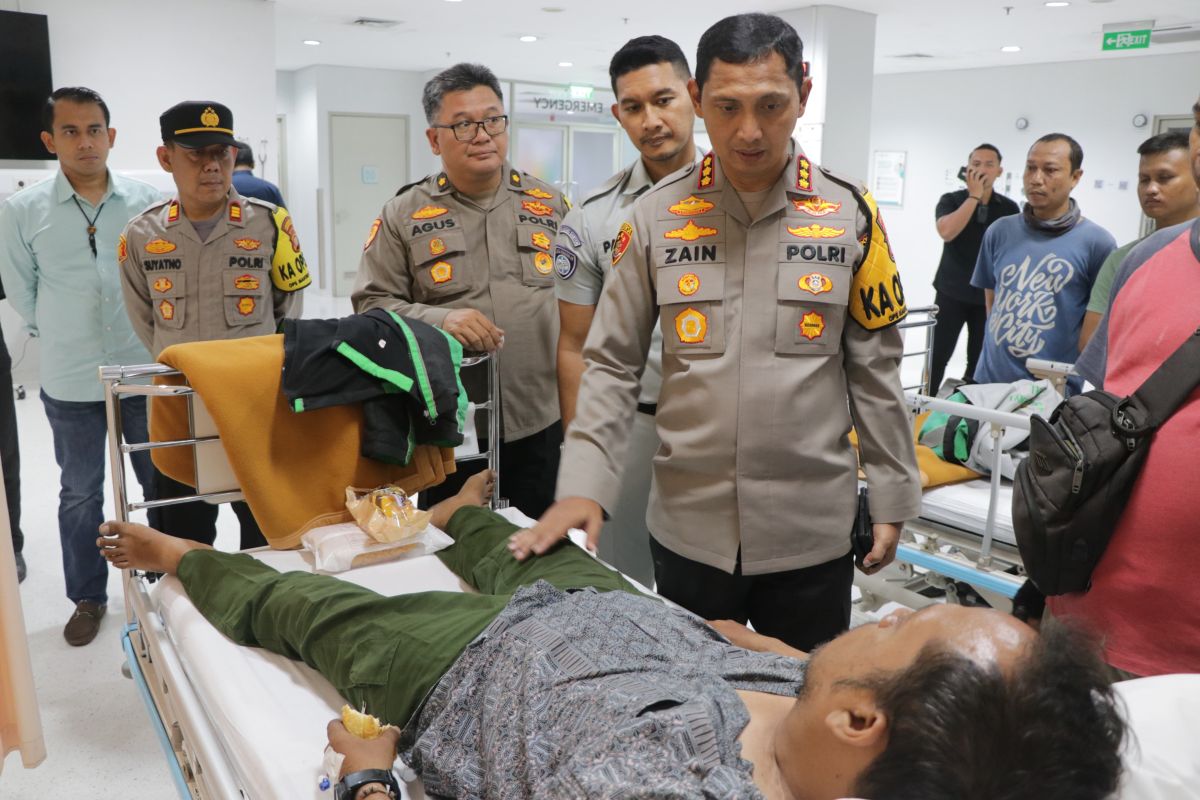 Sopir truk kontainer masih dirawat usai diamuk massa di Tangerang