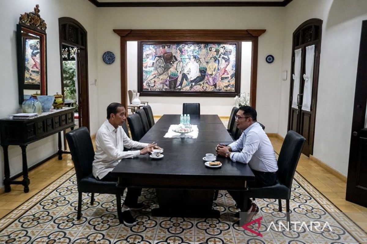 Ridwan Kamil temui Jokowi bahas masa depan Jakarta