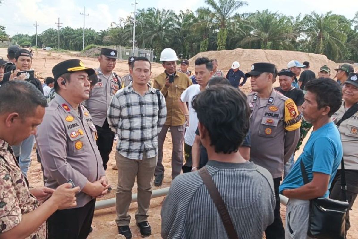 Konflik lahan, Kapolsek Mandau mediasi kelompok bertikai