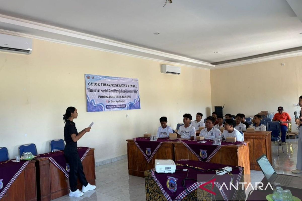 Pertamina edukasi remaja di Karangasem Bali jaga kesehatan mental