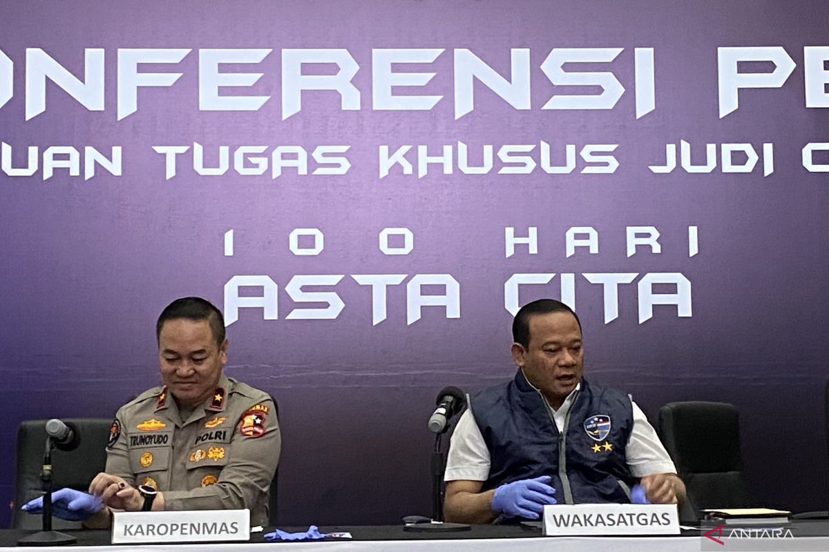 Polri berhasil bongkar 300 kasus judi daring selama Juni-November 2024