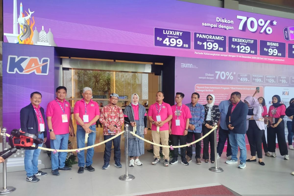 KAI Expo 2024 targetkan penjualan lima ribu tiket perjalanan