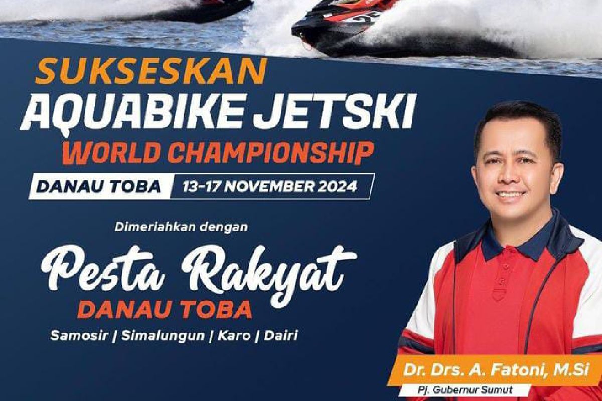 Pemprov Sumut ajak masyarakat sukseskan kembali kejuaraan jetski 2024