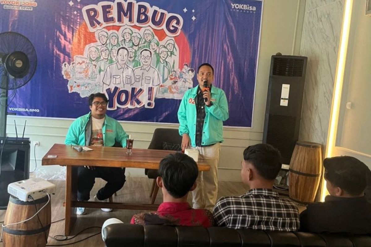 Yoyok Sukawi akan gandeng anak muda benahi Kota Semarang